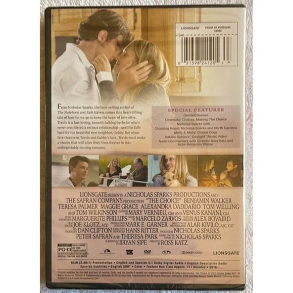 The Choice (DVD, 2016) - New! - Picture 2 of 2